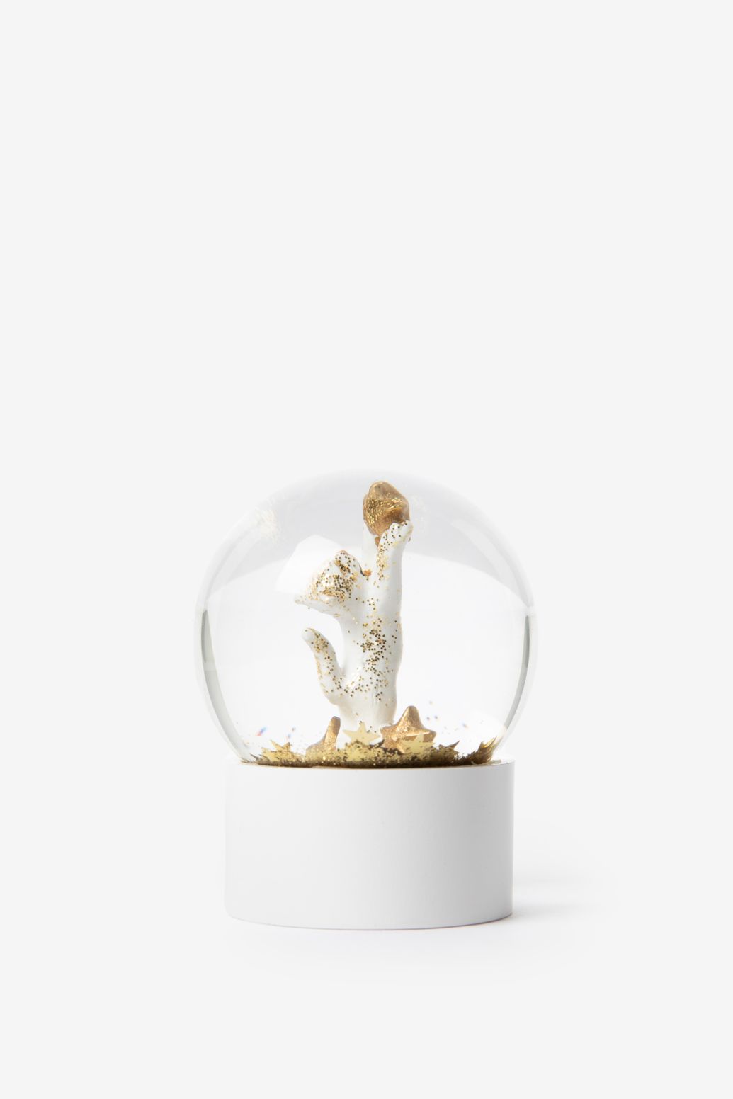 Glazen sneeuwbol met katje small