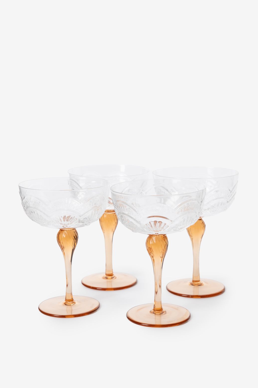 Champagnergläser - orange