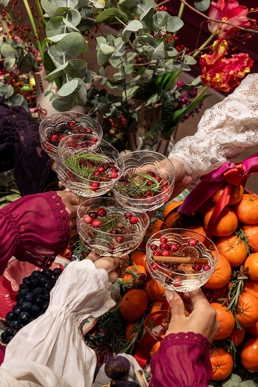 Champagnergläser - orange