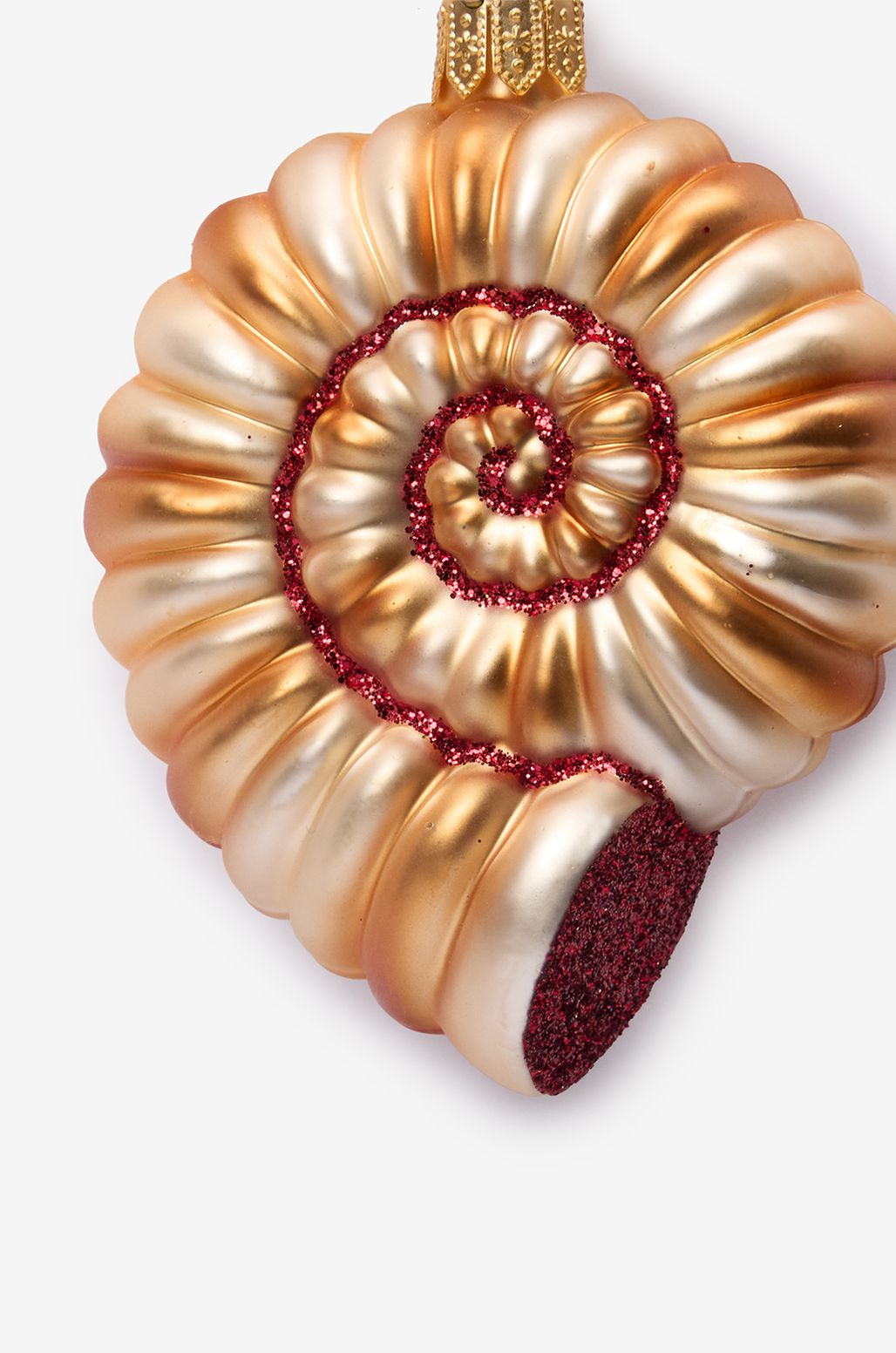 Weihnachtskugel Muschel