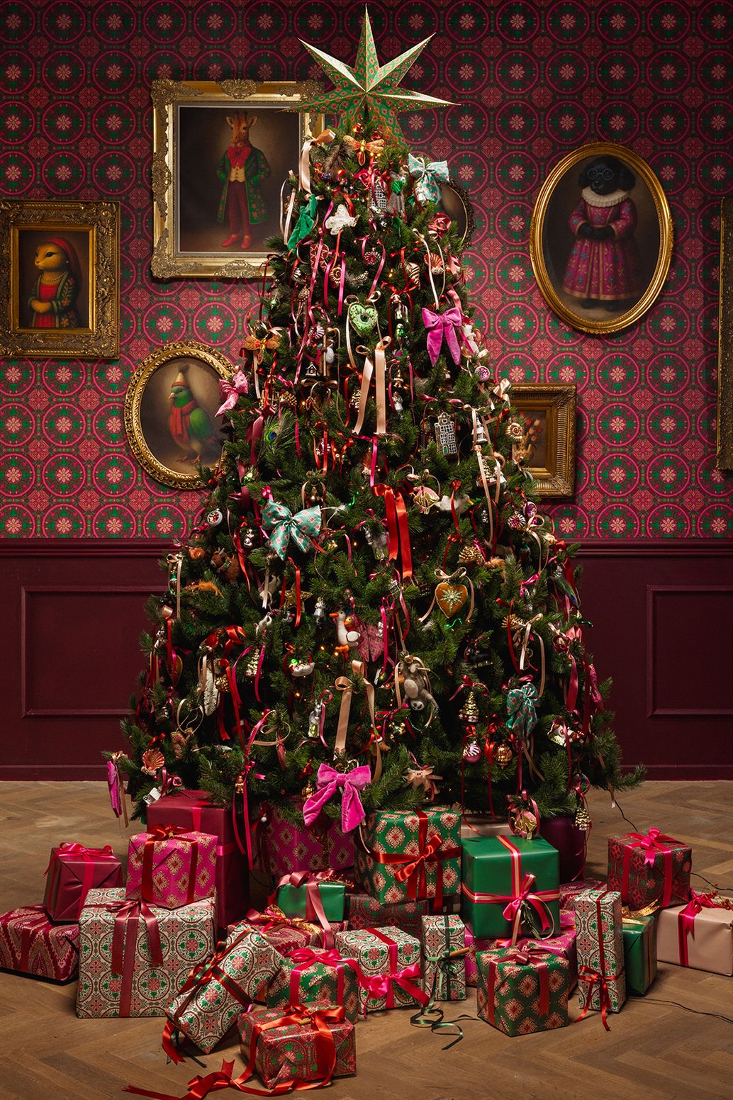 Ornement de Noël coquillage