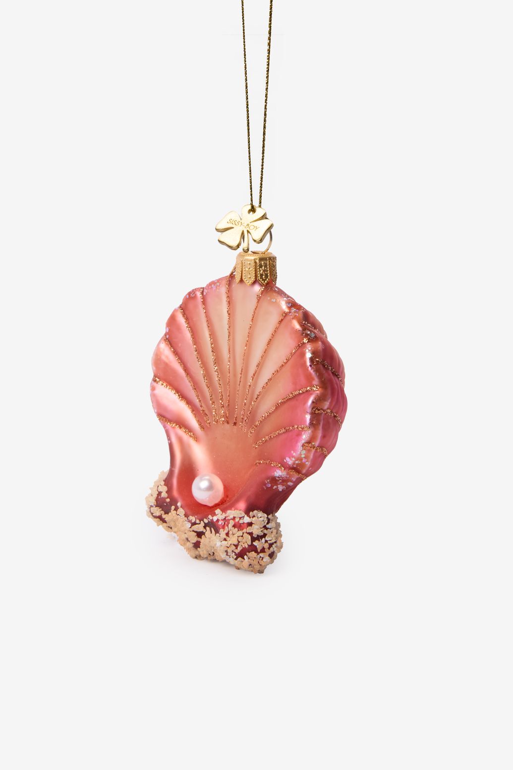 Kerstornament schelp