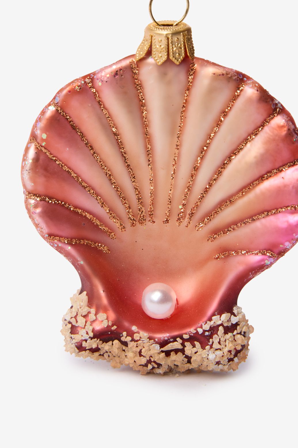 Weihnachtskugel Muschel