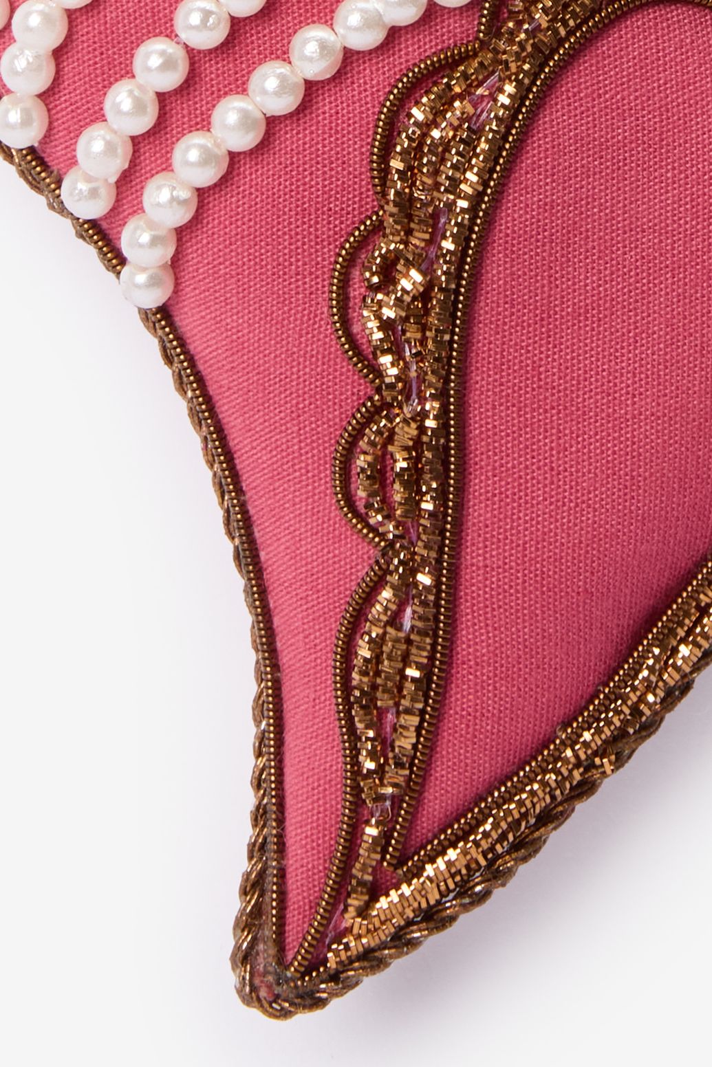 Suspension de Noël coquillage - rouge