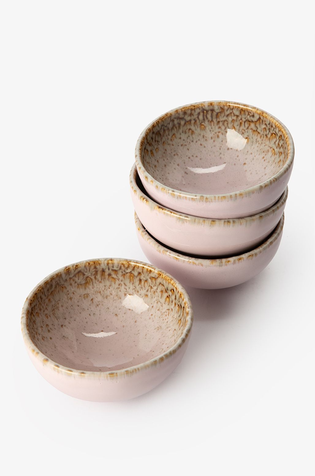 House of treasures Petits bols - rose clair