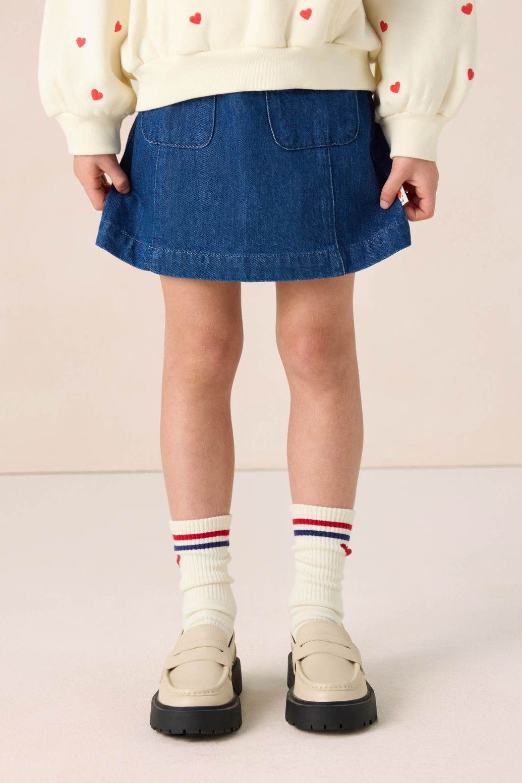 Jupe en jean - bleu foncé