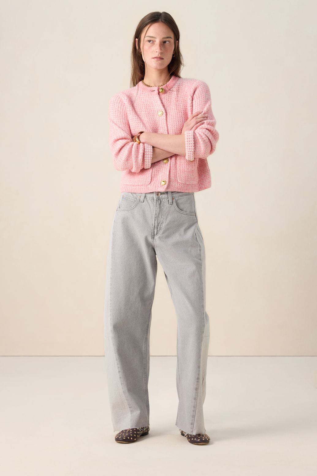 LEE Barrel Jeans - grau