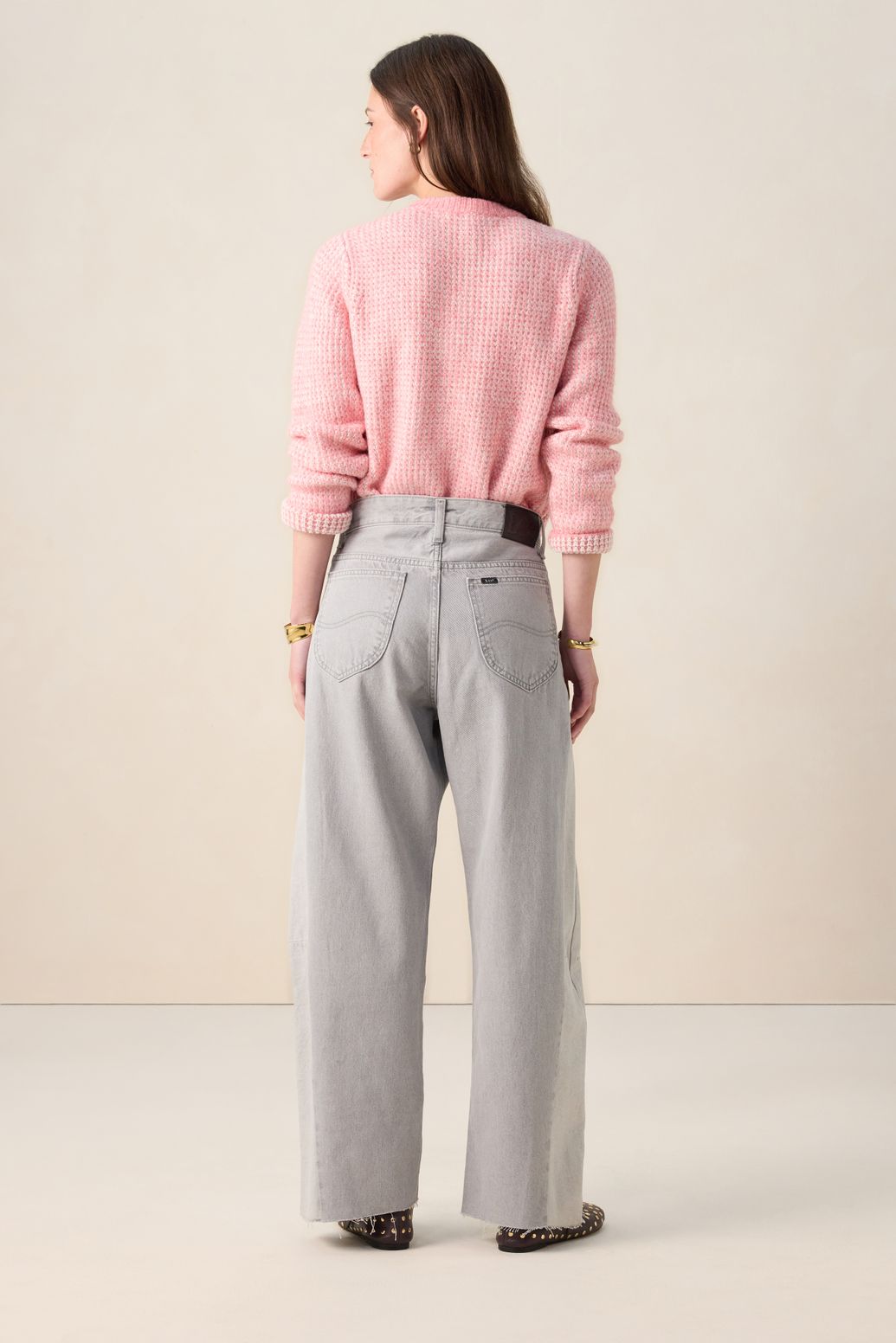 LEE Barrel Jeans - grau