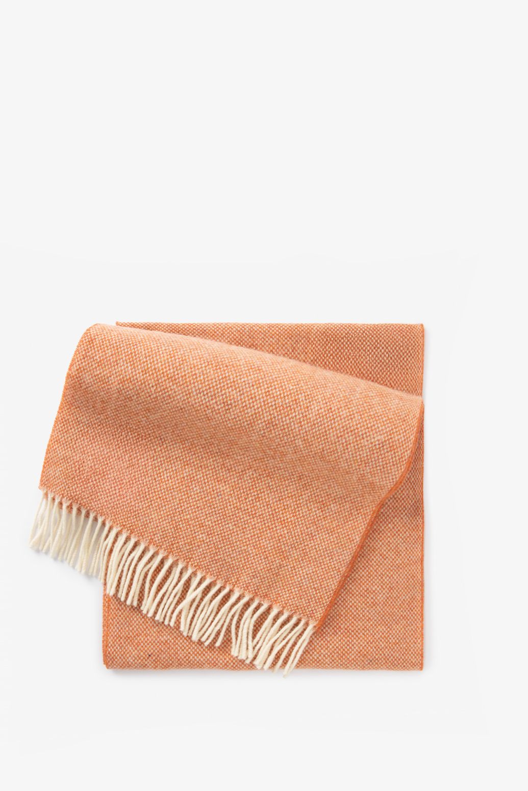 Wollschal - aprikot