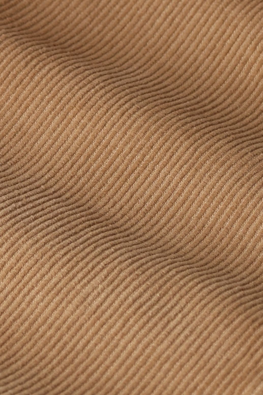 Lichtbruine corduroy mid-rise broek