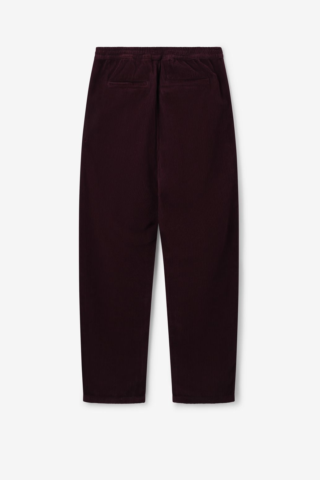 Donkerbruine corduroy broek