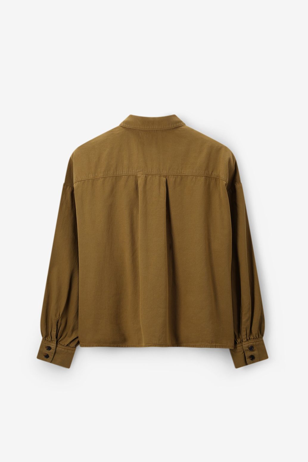 Blouse boxy - vert foncé