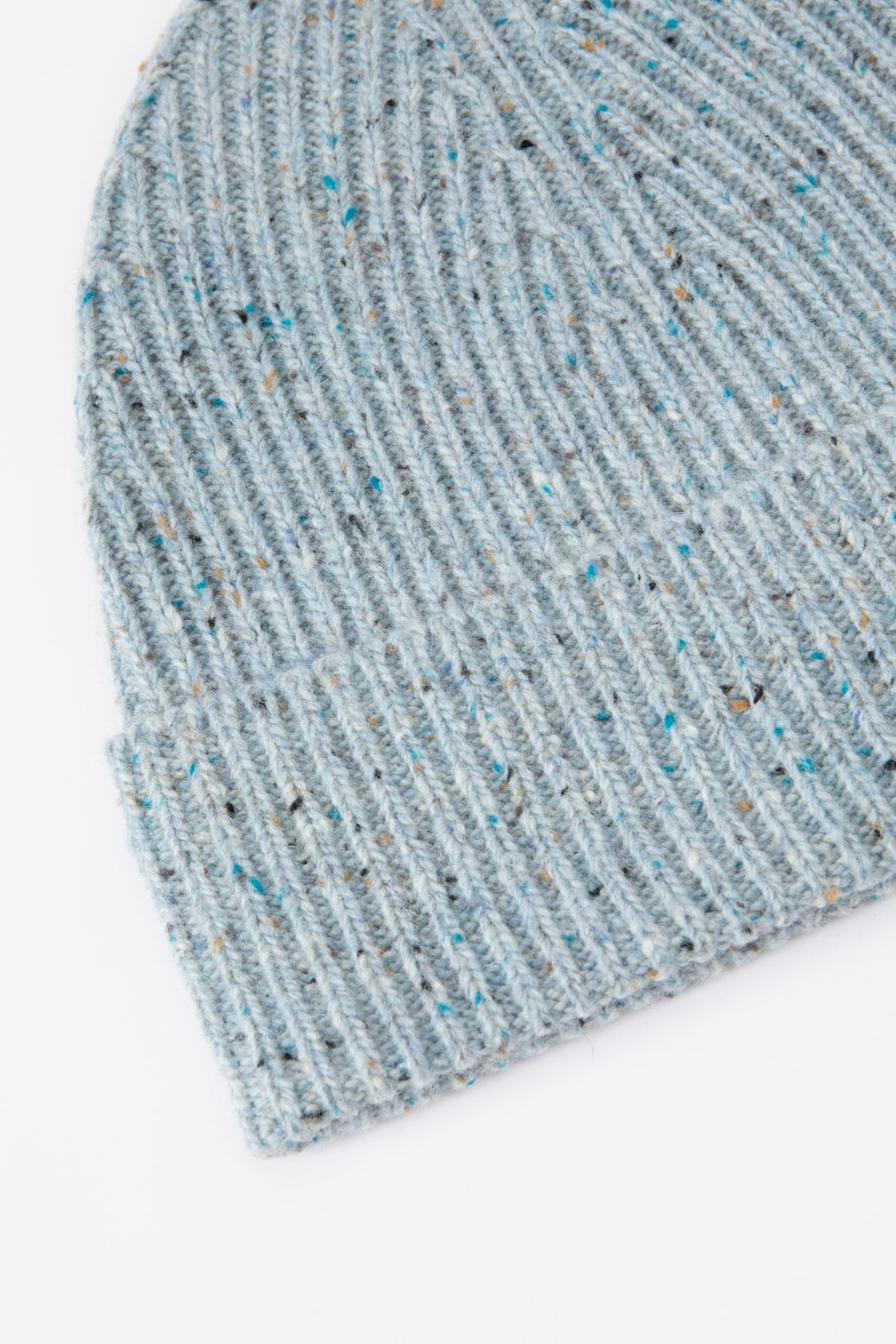 Bonnet en laine - bleu clair