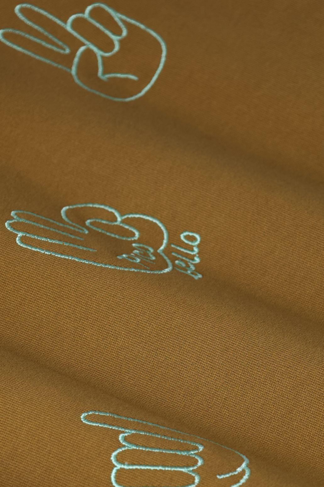 Sweat avec imprimé - vert foncé