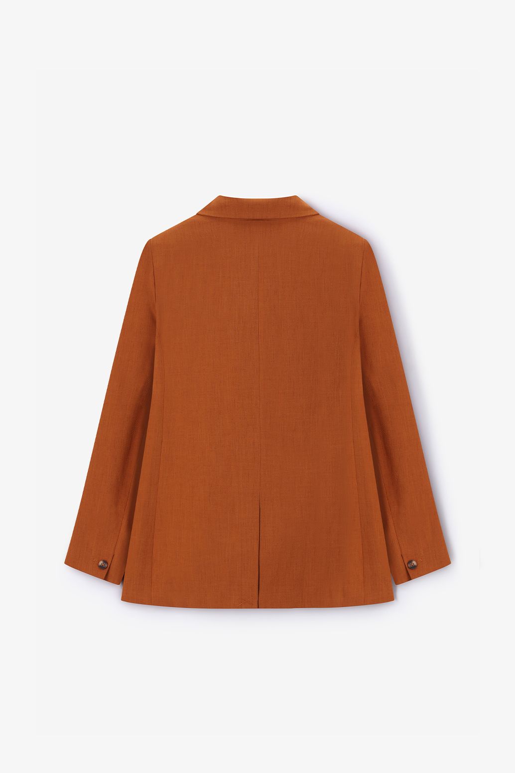 Bruine double breasted blazer