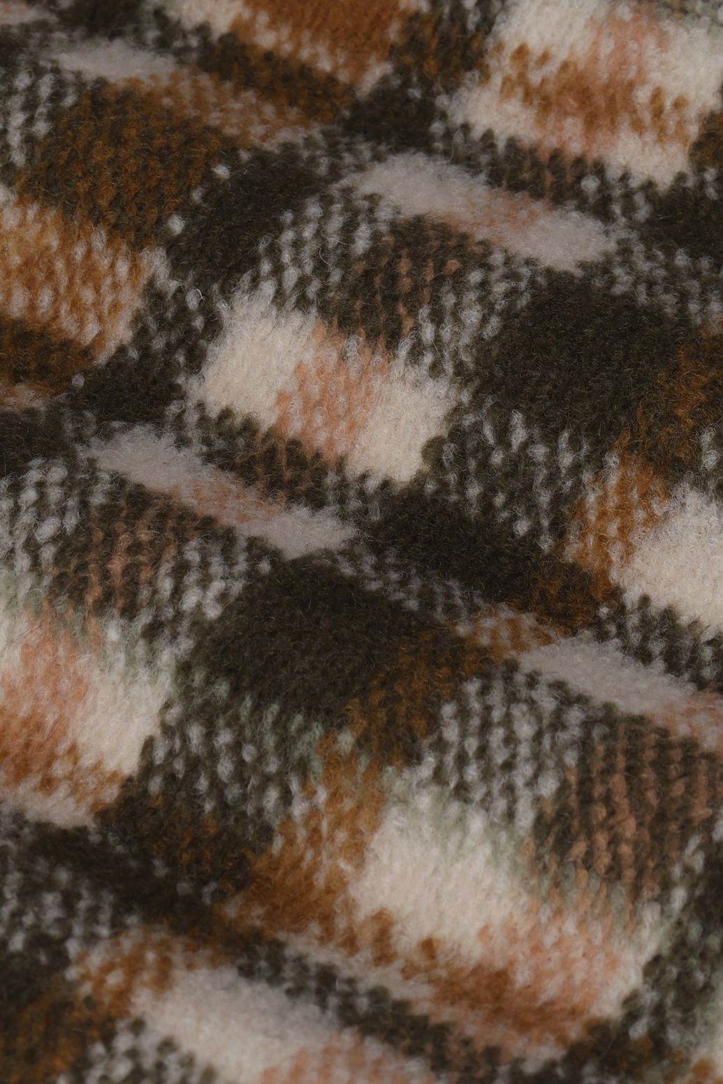 Veste à carreaux - vert foncé