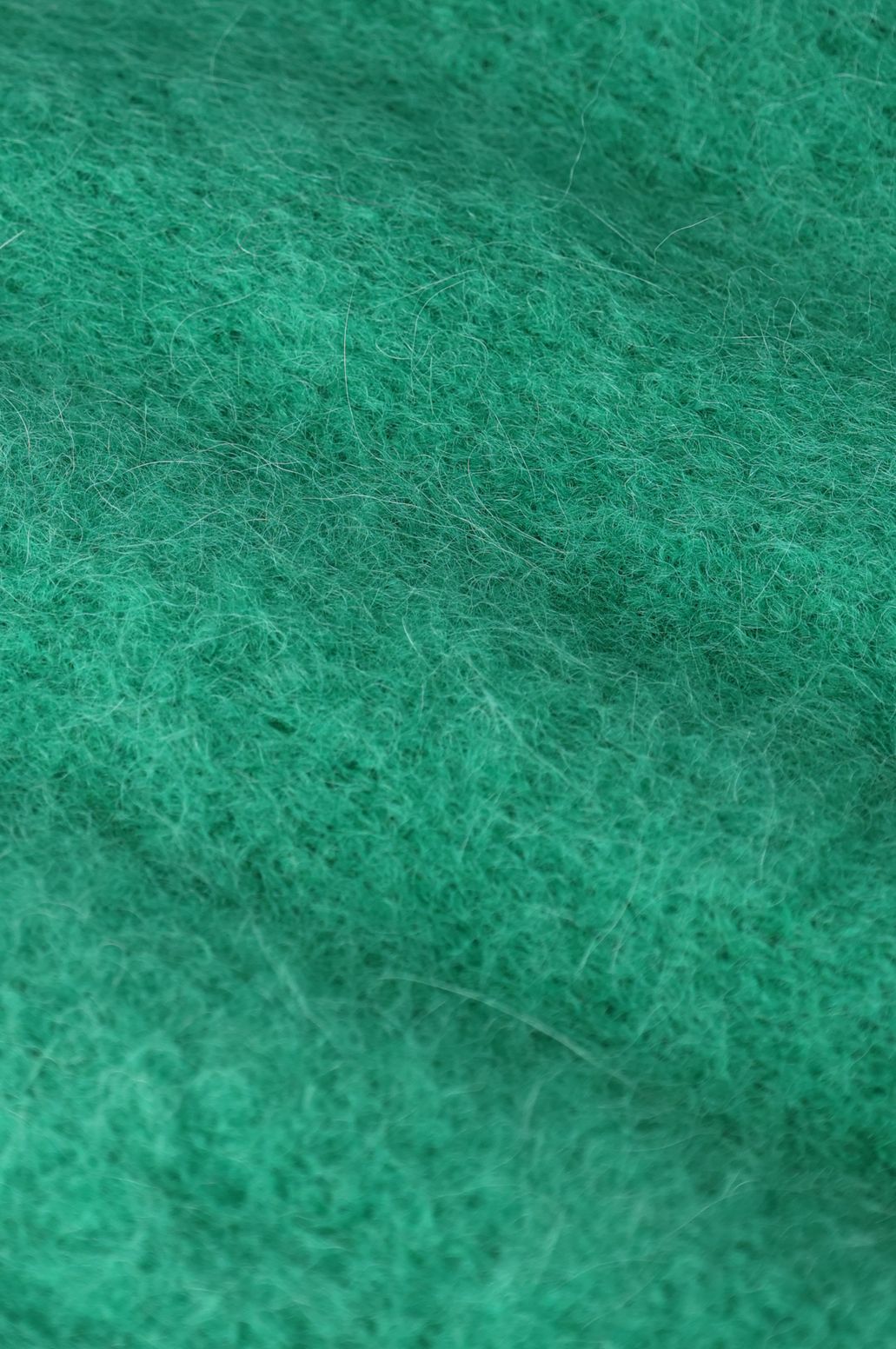 Gilet en laine avec nœuds - vert