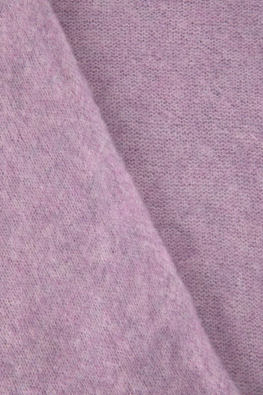 Schal mit Wolle - flieder
