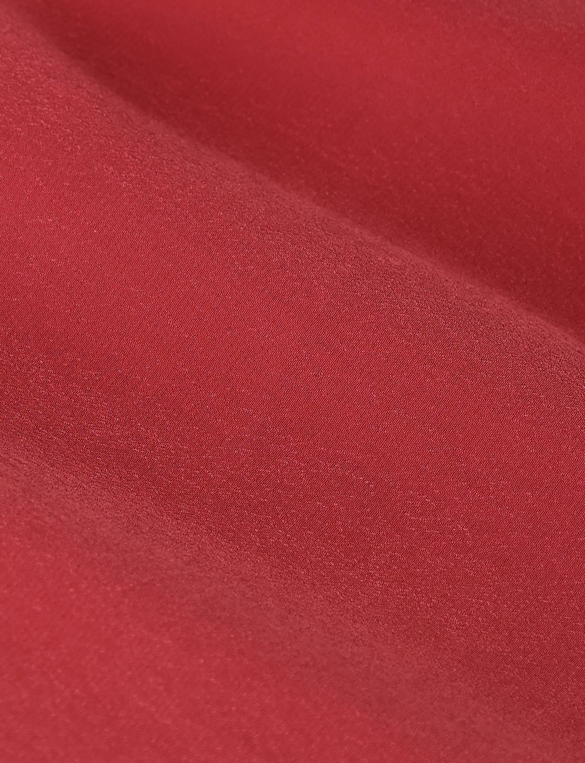 Robe longue avec manches bouffantes - rouge