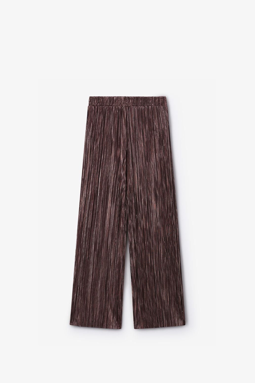 Plissee-Hose - goldfarben