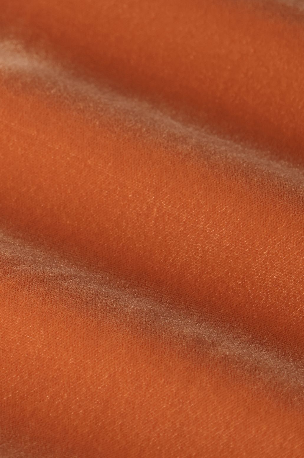 Weite Samthose - orange