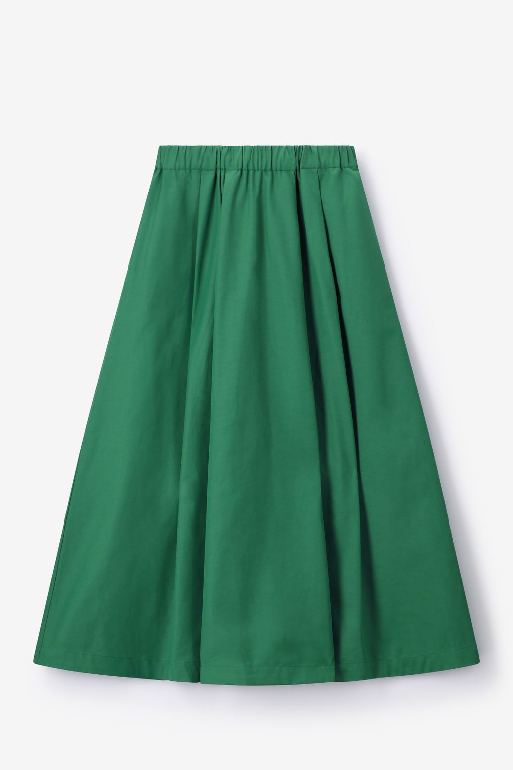 Groene maxi rok