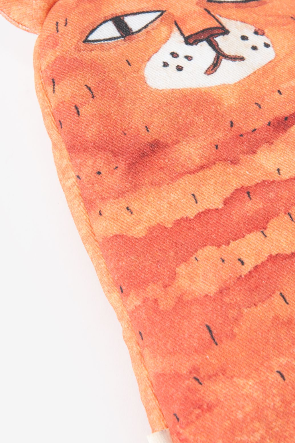 Gant de cuisine chat - orange