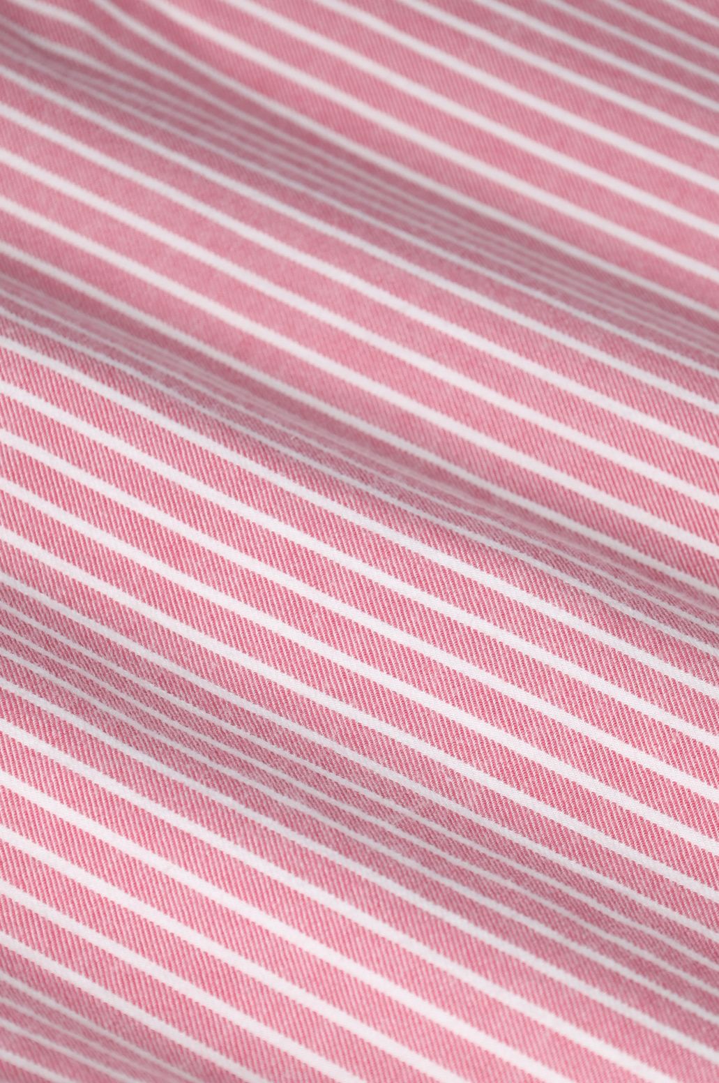 Gestreiftes Hemd - rosa