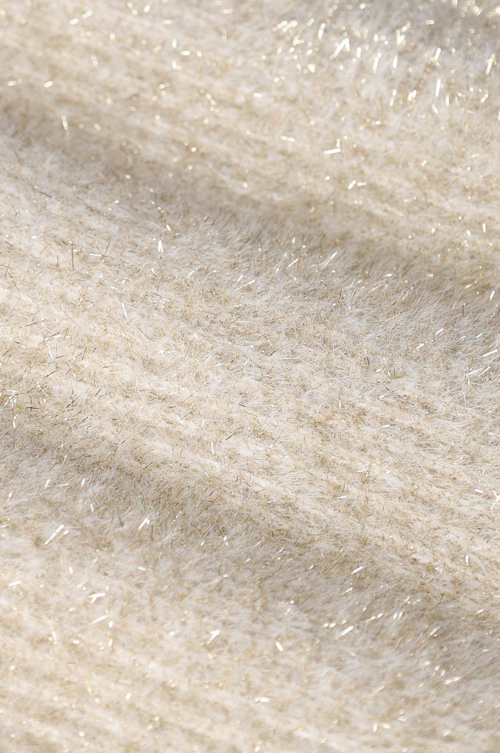 Witte fluffy spencer