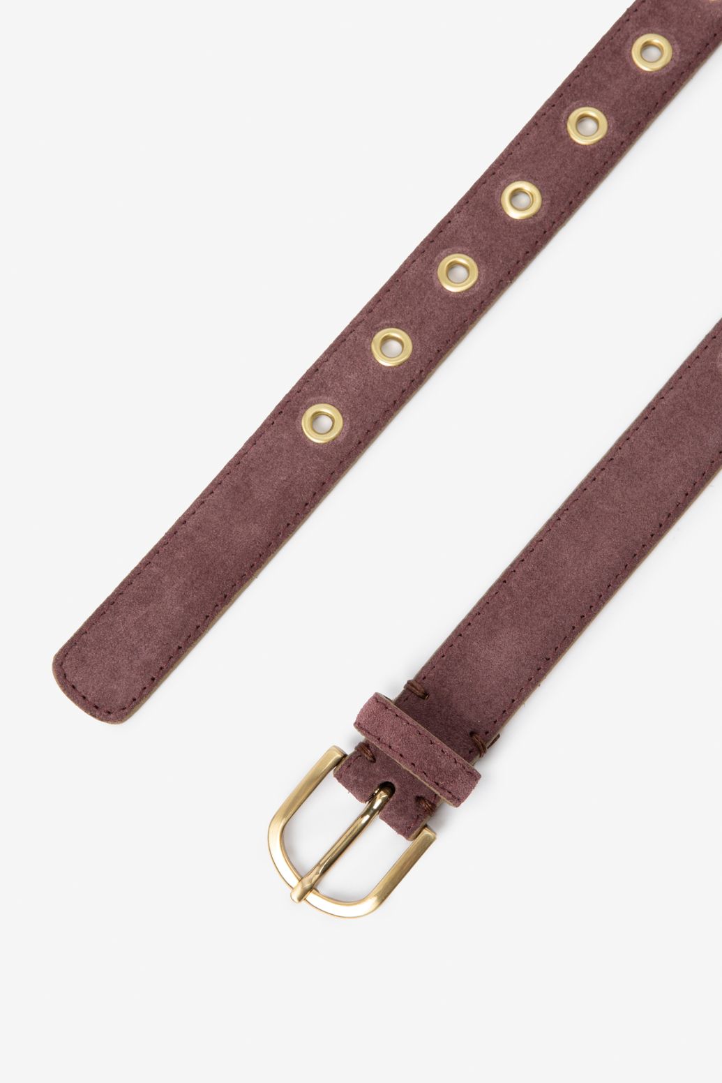 Ceinture ajourée - rouge foncé