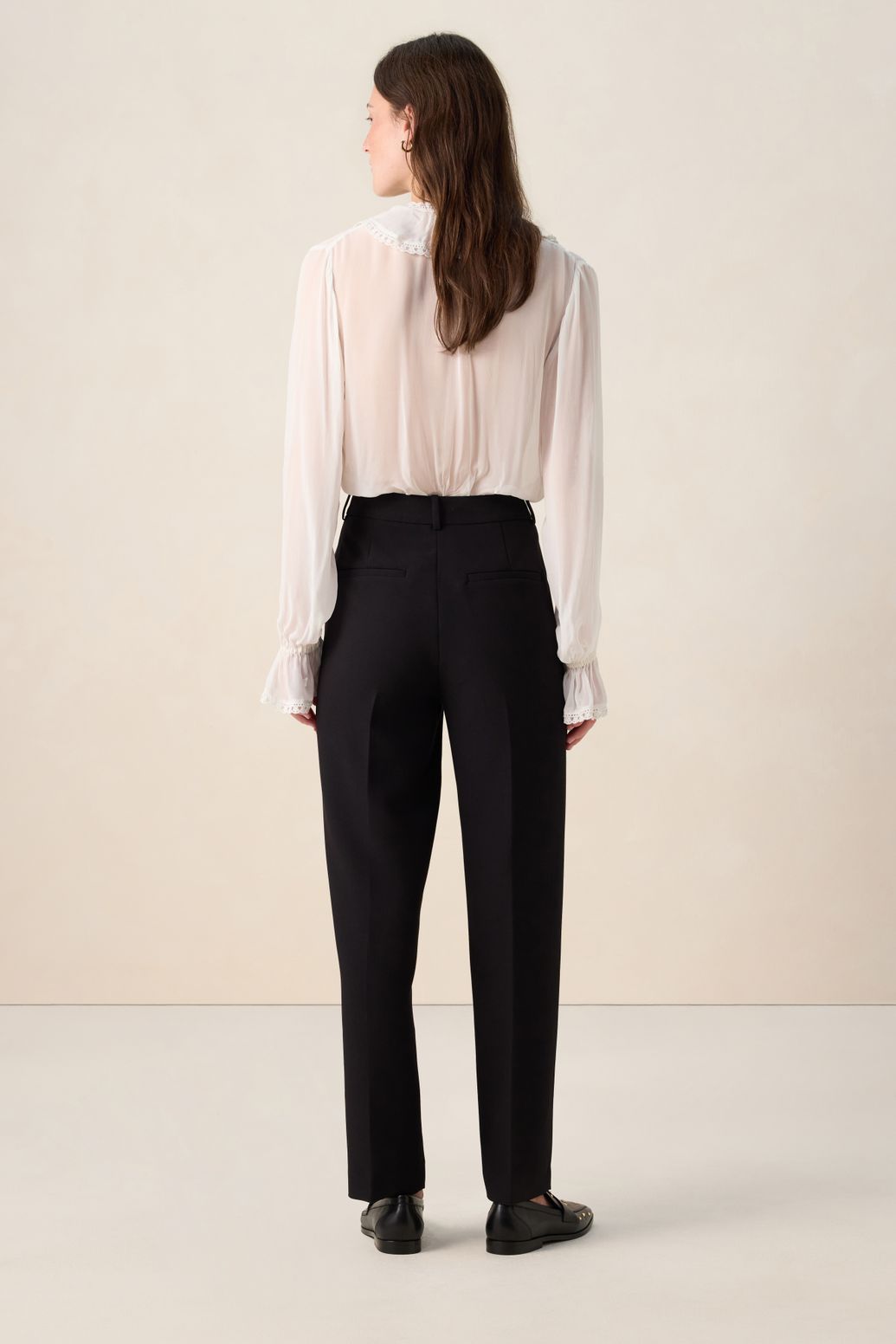 Pantalon jambes fuselées - noir