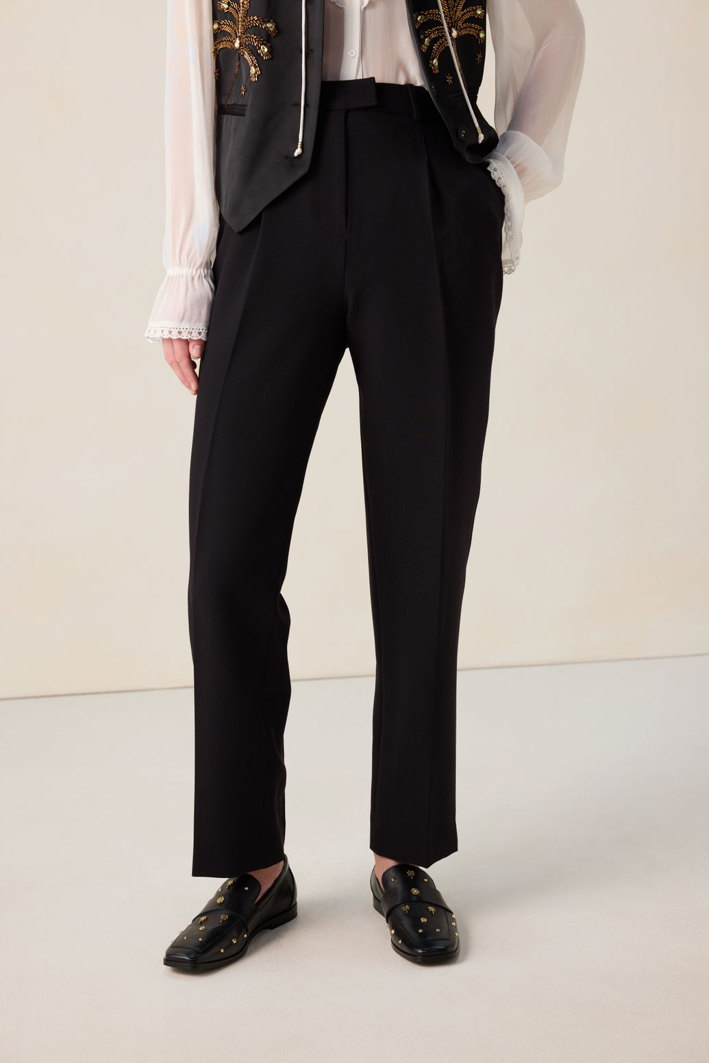 Pantalon jambes fuselées - noir