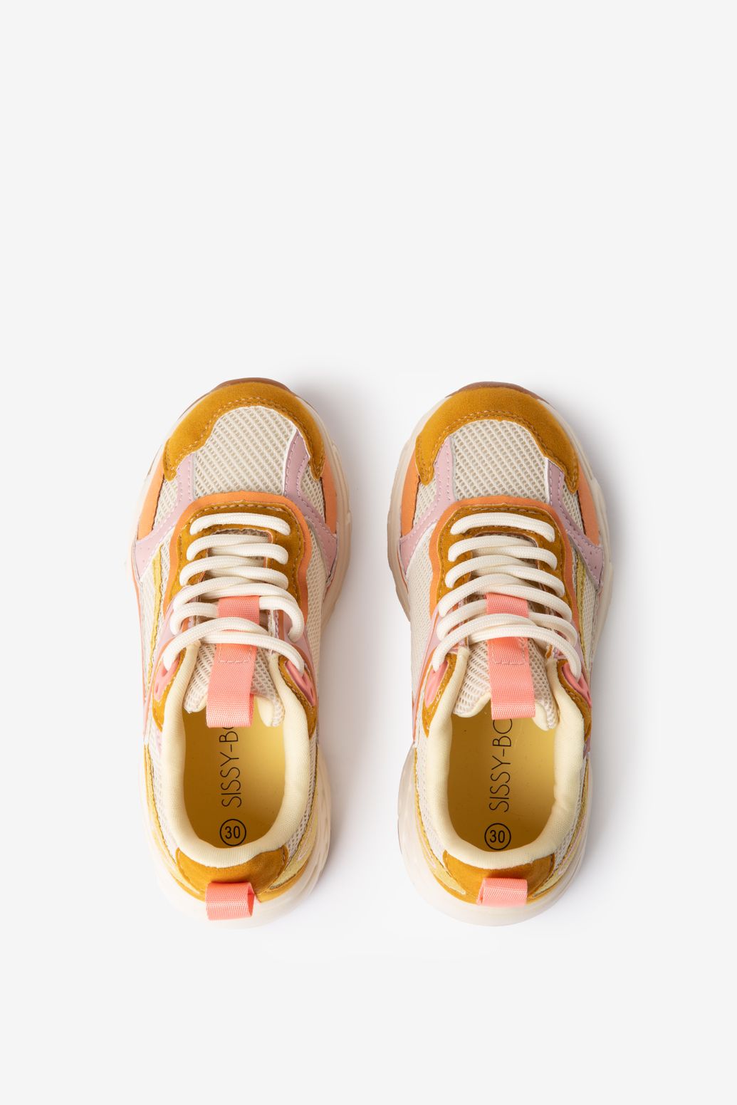 Gele chunky sneakers