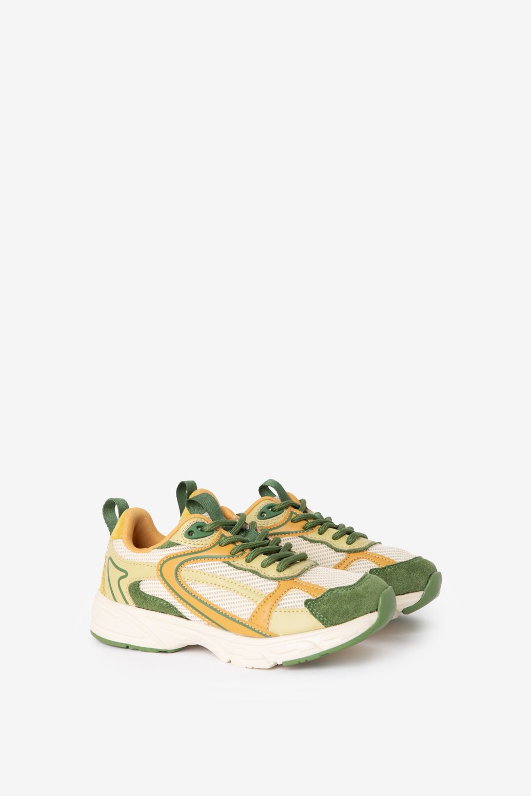 Groene sneakers