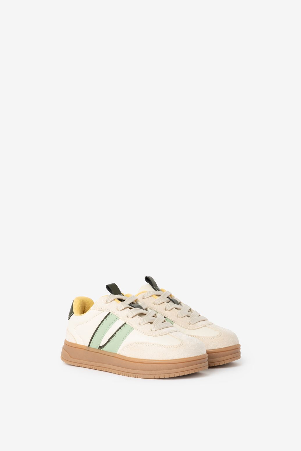 Baskets avec rayures - bleu