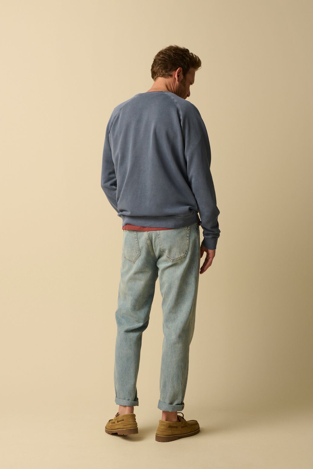 Donkerblauwe sweater