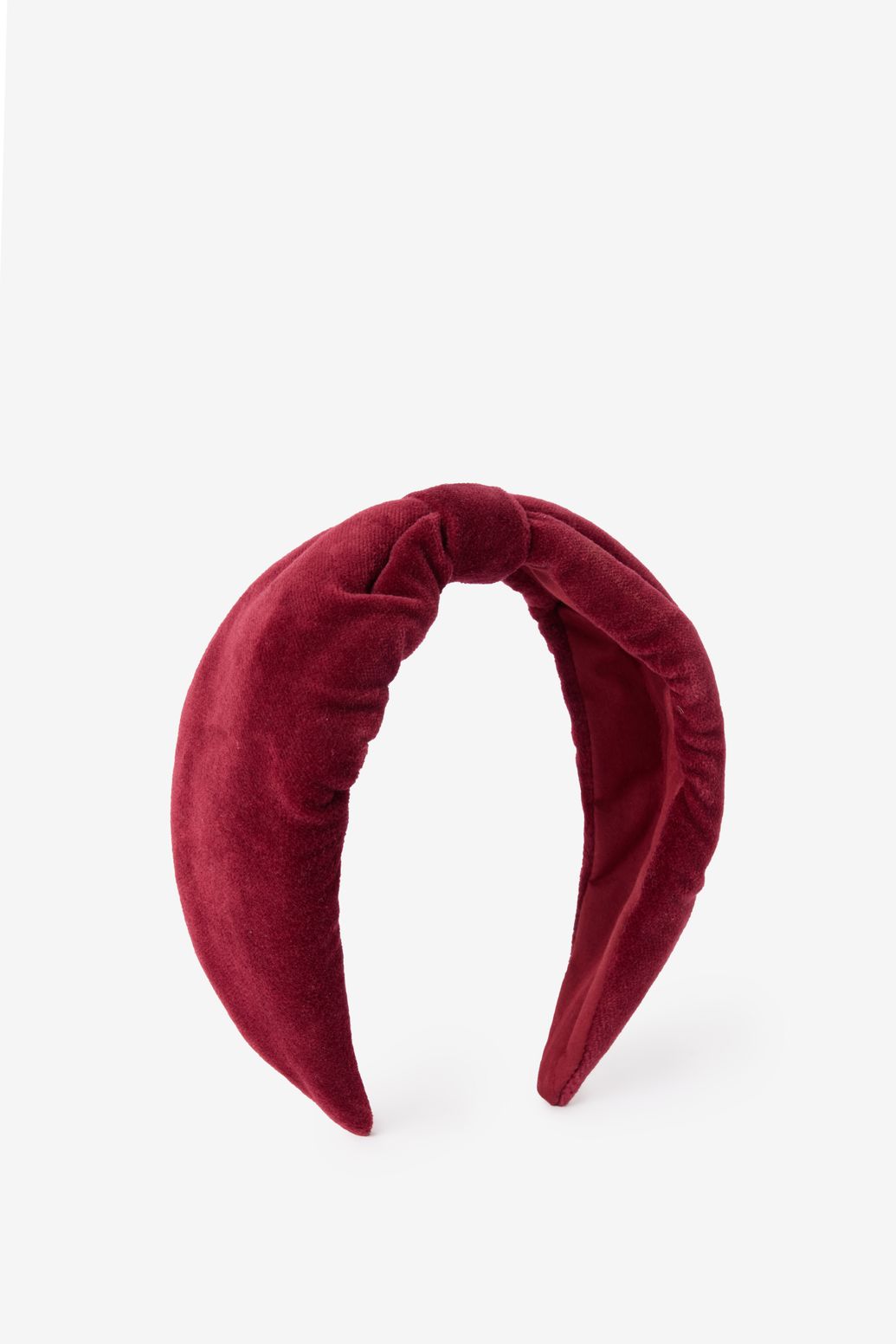 Samt-Haarreif - rot