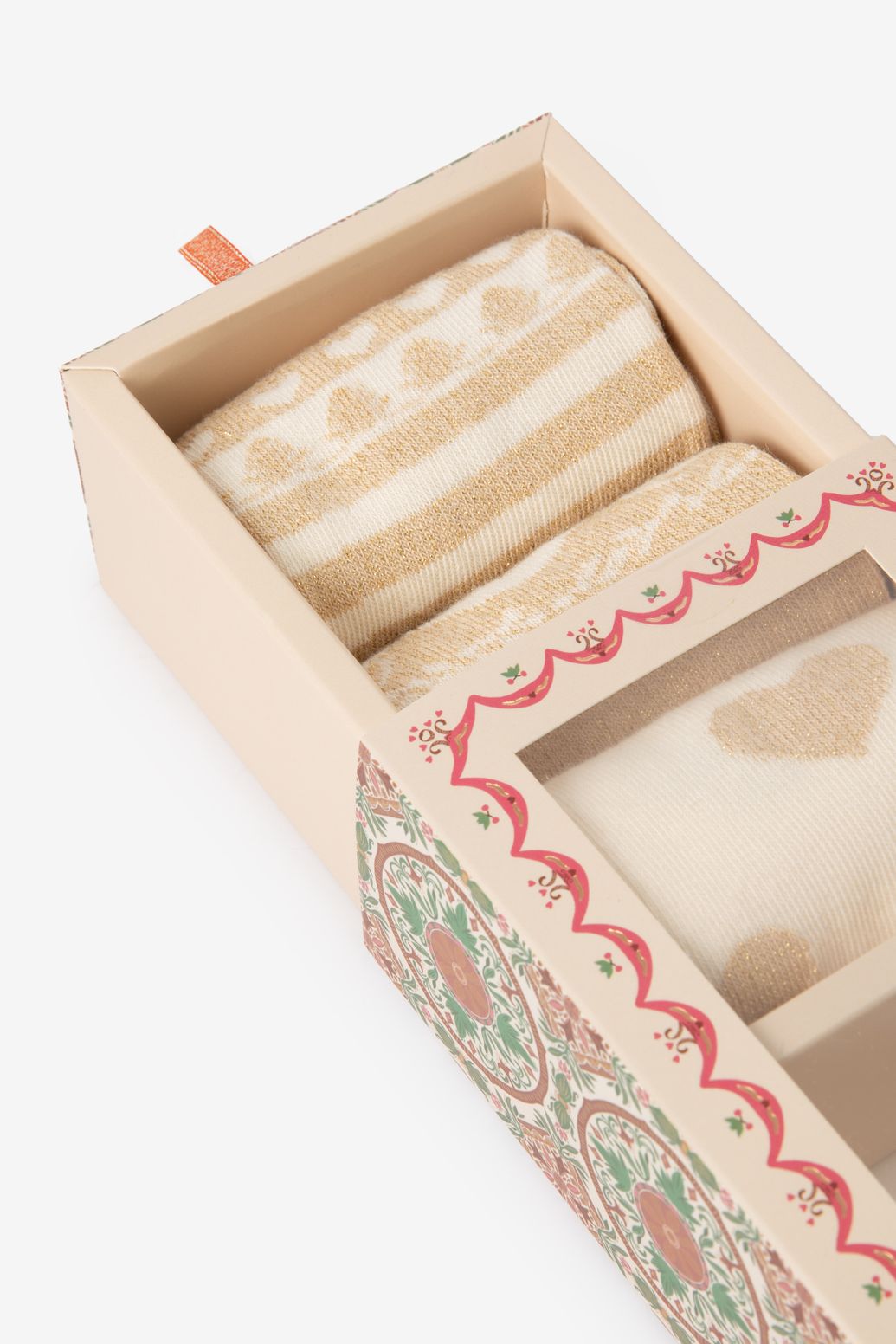 Gouden sokken set van 3