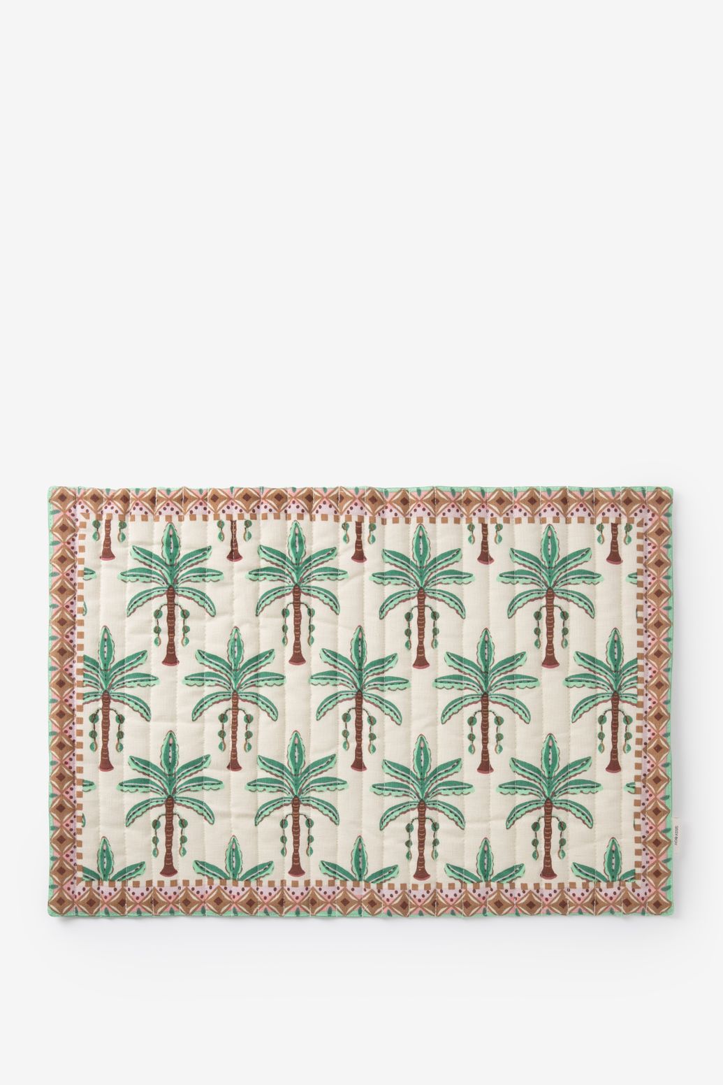 Multicolour placemats met palmbomen