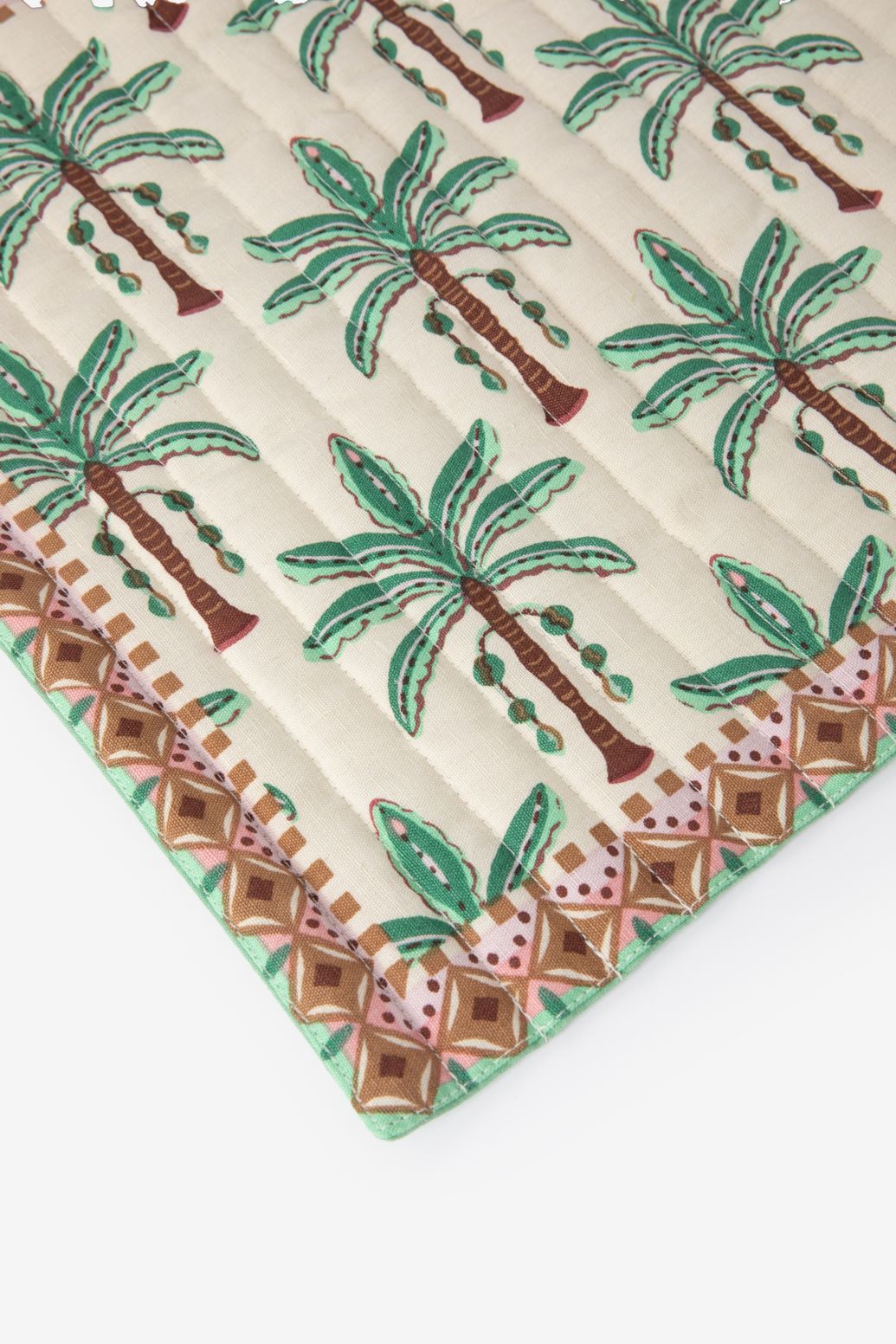 Multicolour placemats met palmbomen