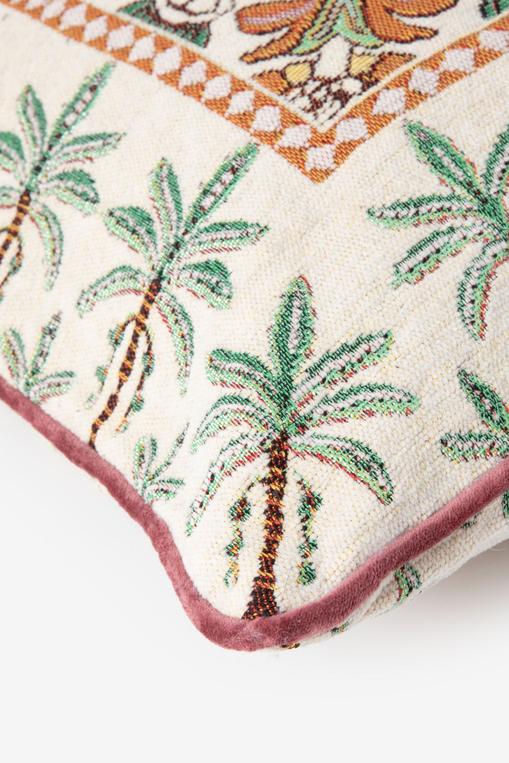 Multicolour kussen met print