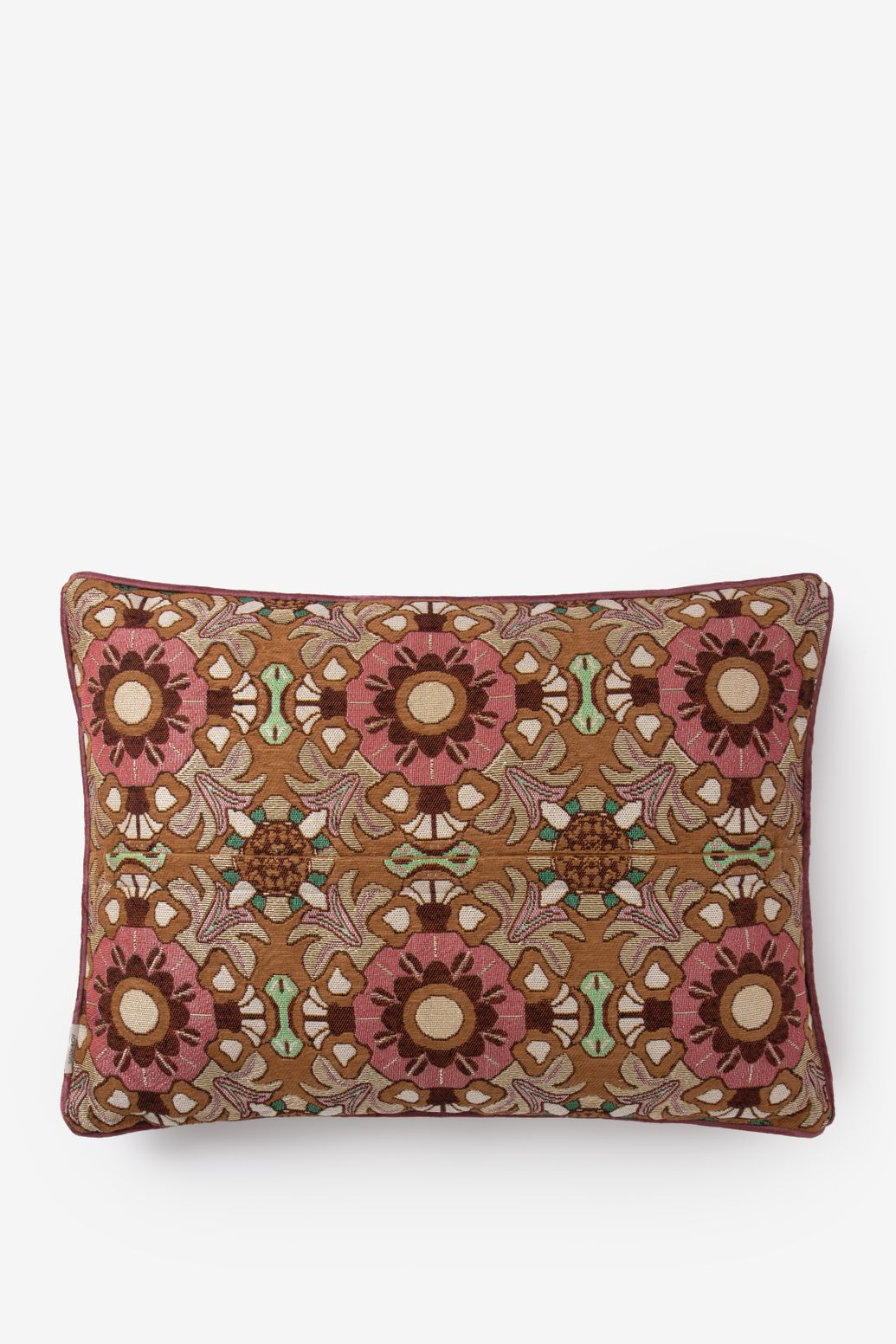 Coussin avec imprimé mosaïque - multicolore