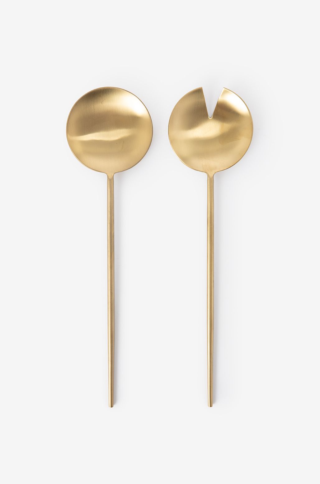 Salatbesteck - goldfarben