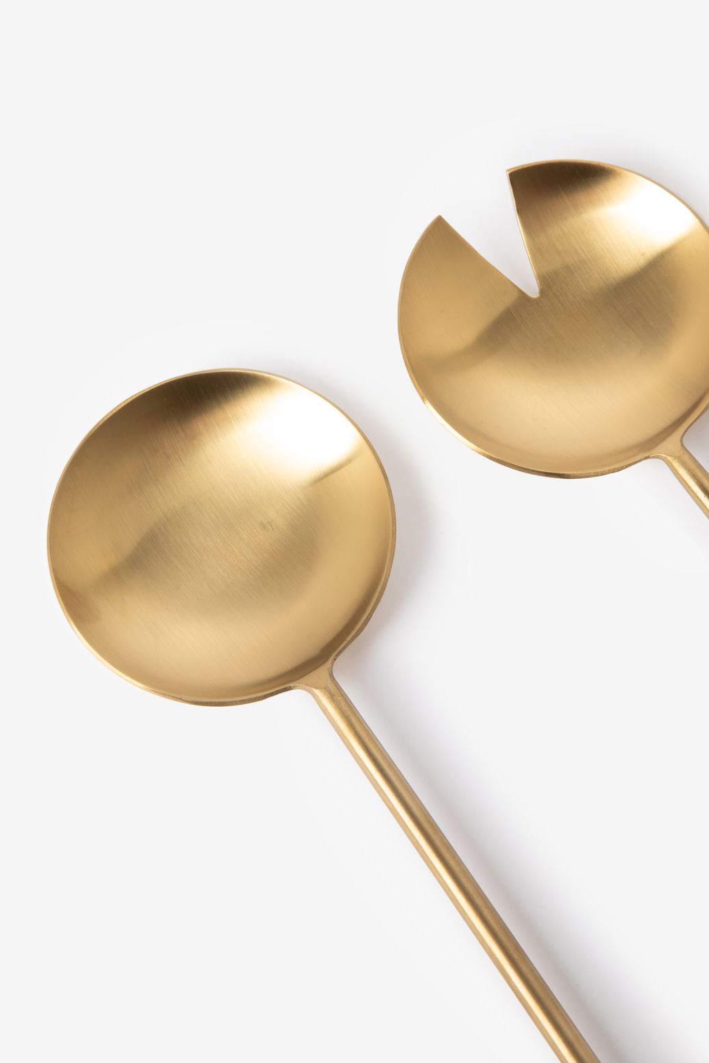 Salatbesteck - goldfarben