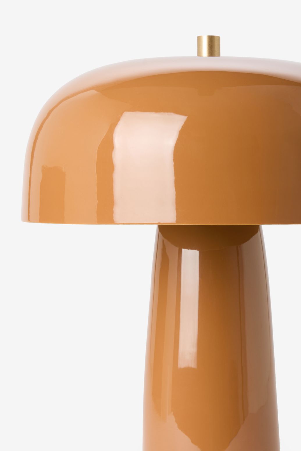 Bruine Cupola tafellamp