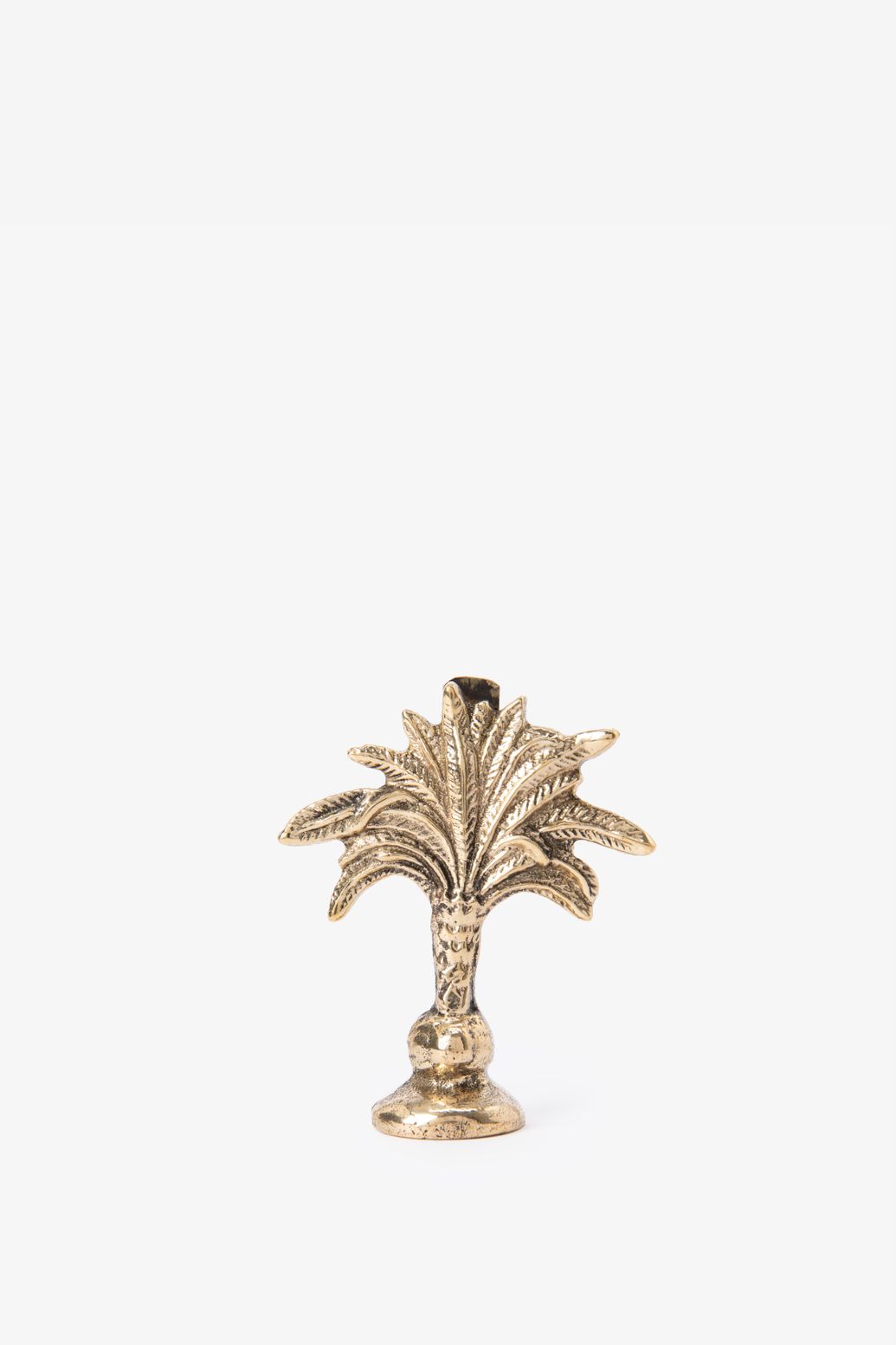 Porte-carte palmier - doré