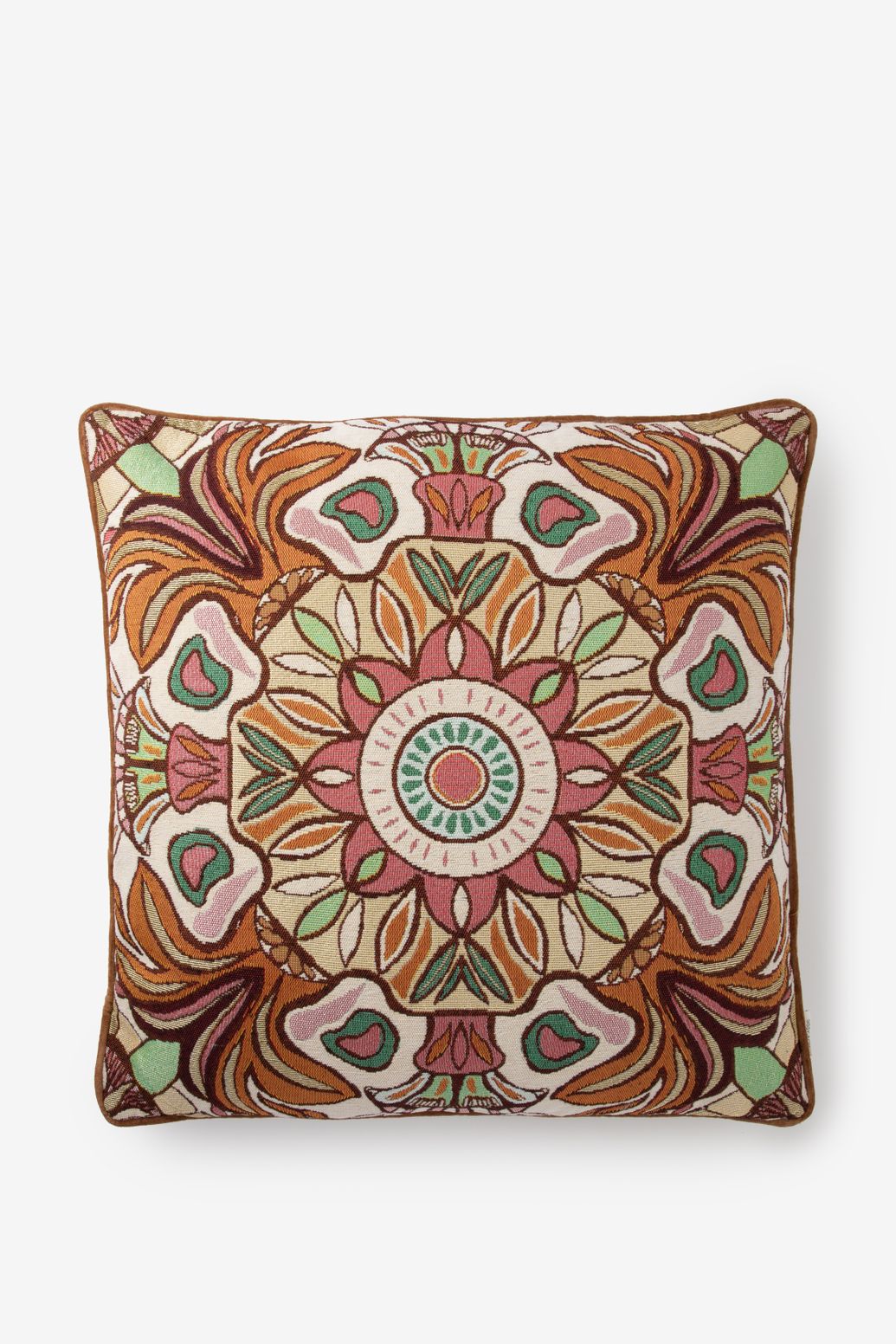 Multicolour kussen met print