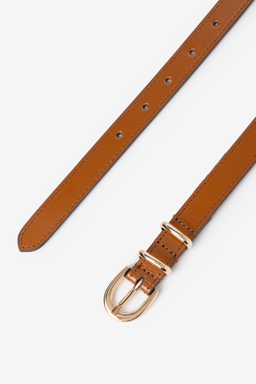 Ceinture en cuir - marron