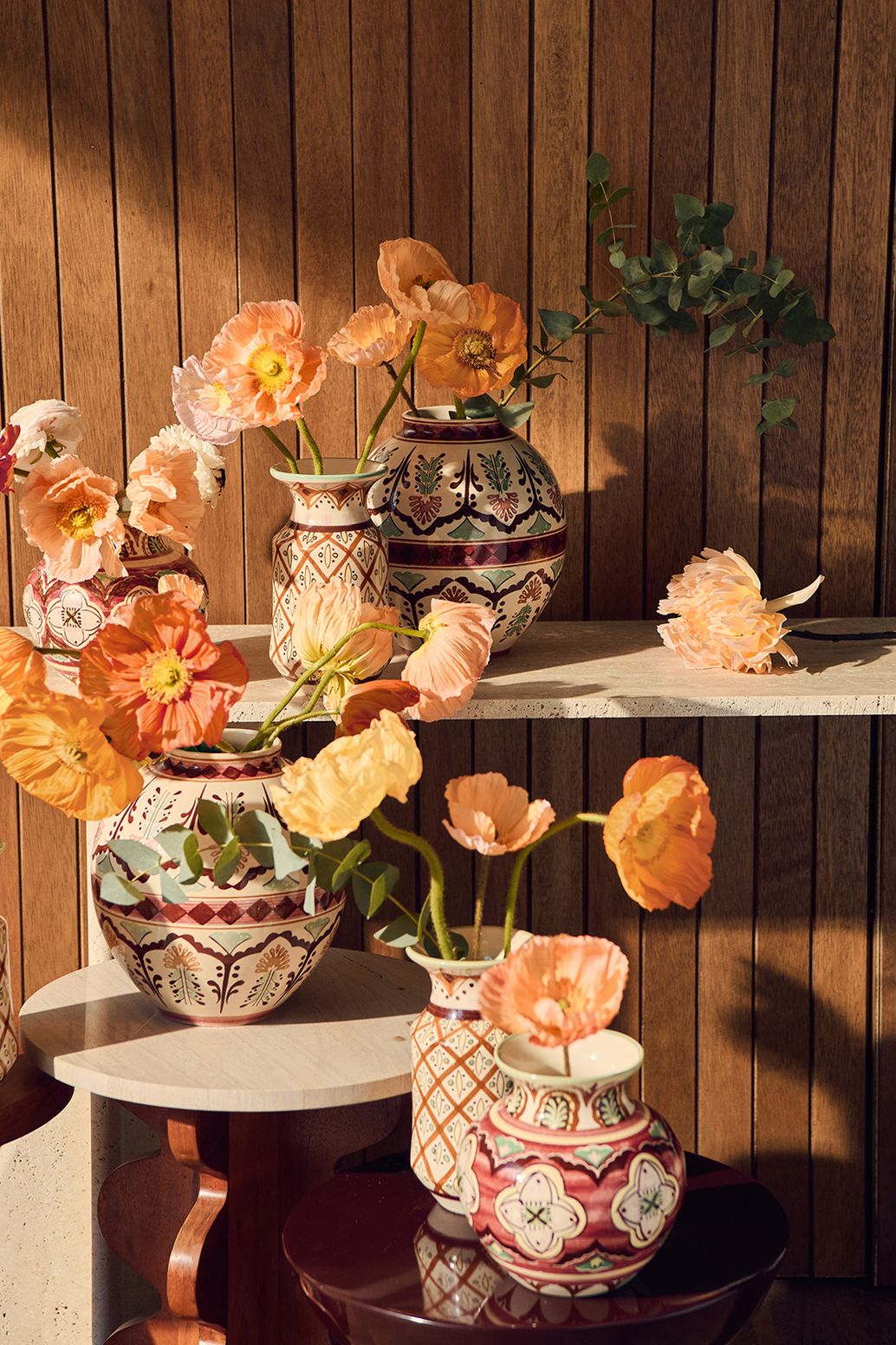 Vase avec imprimé - multicolore