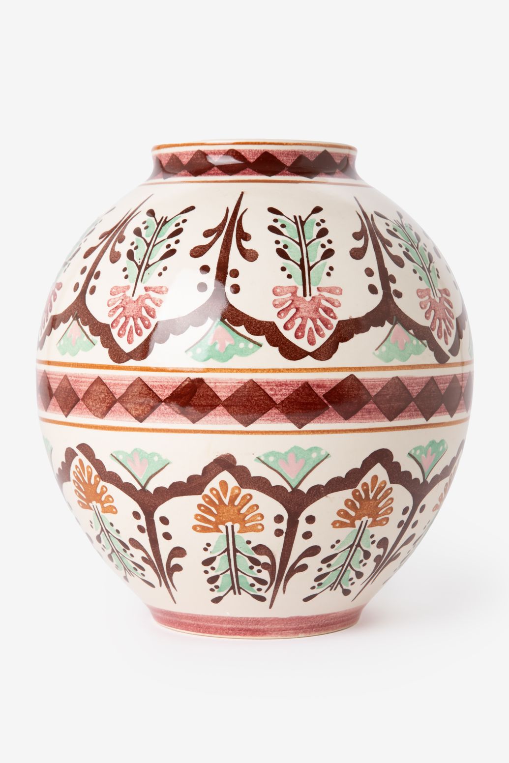 Multicolour vaas met print